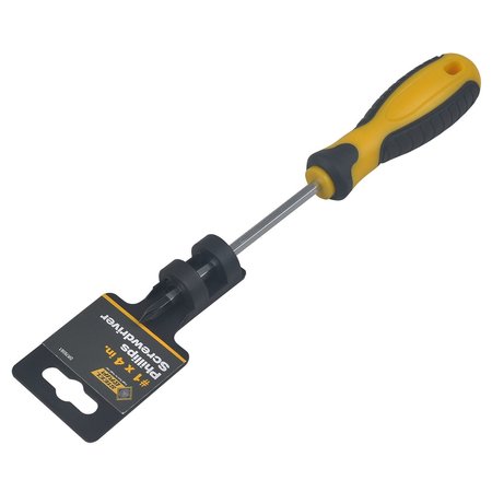 STEEL GRIP #1 X 4 in. L Phillips Screwdriver 1 pc DR76561